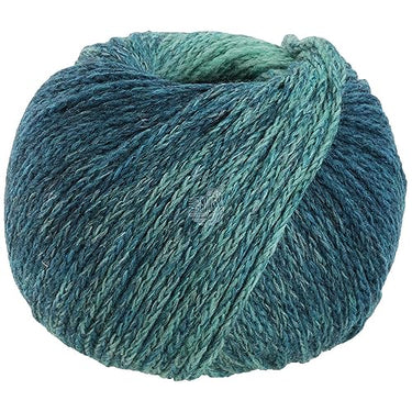 Lana Grossa Cool Merino Degrade 302 - Dark/Light Petrol/Deep Sea Green on Sale
